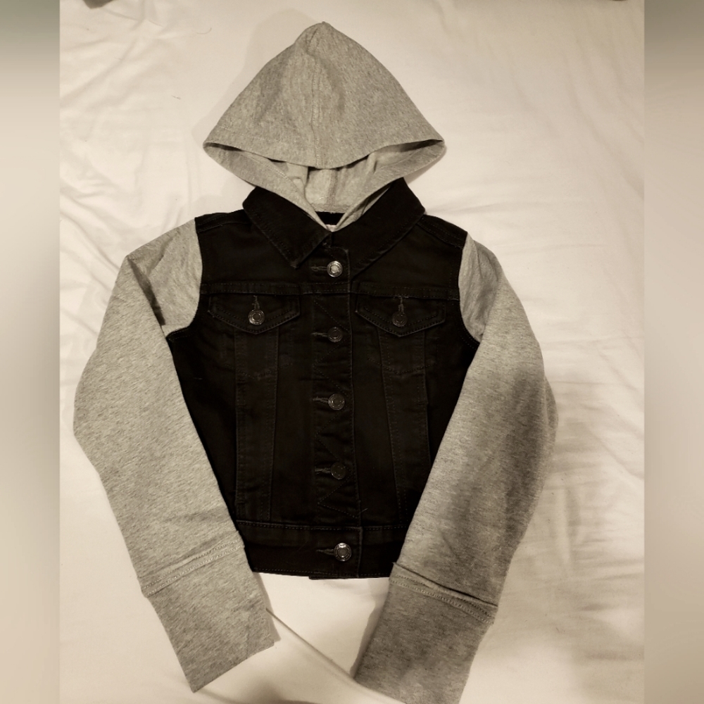 SO Boy's Jean Jacket With Hood